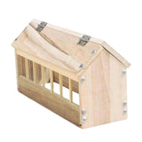 Maxbell Wooden Pigeon Feeder Pigeon Supplies Bird Feeding Bowl for Birds Garden Home 40cm