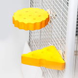 Maxbell Bird Perch Stand Toy Decorative Cage Accessories for Conure Cockatoo Budgies Triangle