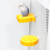 Maxbell Bird Perch Stand Toy Decorative Cage Accessories for Conure Cockatoo Budgies Triangle