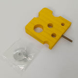 Maxbell Bird Perch Stand Toy Decorative Cage Accessories for Conure Cockatoo Budgies Rectangle