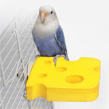 Maxbell Bird Perch Stand Toy Decorative Cage Accessories for Conure Cockatoo Budgies Rectangle