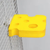 Maxbell Bird Perch Stand Toy Decorative Cage Accessories for Conure Cockatoo Budgies Rectangle