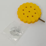 Maxbell Bird Perch Stand Toy Decorative Cage Accessories for Conure Cockatoo Budgies Round