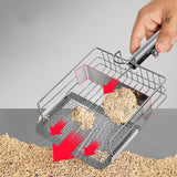 Maxbell Cat Litter Scoop Heavy Duty Non Stick Efficient Portable Pet Supplies Lifter Grid