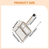 Maxbell Cat Litter Scoop Heavy Duty Non Stick Efficient Portable Pet Supplies Lifter Strip