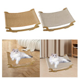 Maxbell Cat Scratcher Lounge Bed Sofa Bed Grinding Claw Rest Wooden Scratching Board Cooling Mat