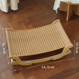 Maxbell Cat Scratcher Lounge Bed Sofa Bed Grinding Claw Rest Wooden Scratching Board Cooling Mat