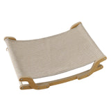Maxbell Cat Scratcher Lounge Bed Sofa Bed Grinding Claw Rest Wooden Scratching Board Linen Cushion