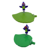 Maxbell Bird Playground Tray Swing Bird Exercise Perch for Conure Decoration Canarie Light Green