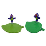 Maxbell Bird Playground Tray Swing Bird Exercise Perch for Conure Decoration Canarie Light Green