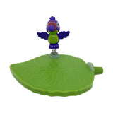Maxbell Bird Playground Tray Swing Bird Exercise Perch for Conure Decoration Canarie Light Green