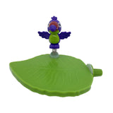 Maxbell Bird Playground Tray Swing Bird Exercise Perch for Conure Decoration Canarie Light Green