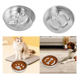 Maxbell Slow Feeder Cat Bowl Interactive Cat Toy Food Container for Puppy Cats Kitty Cat Paw