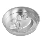 Maxbell Slow Feeder Cat Bowl Interactive Cat Toy Food Container for Puppy Cats Kitty Cat Paw