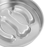 Maxbell Slow Feeder Cat Bowl Interactive Cat Toy Food Container for Puppy Cats Kitty bone