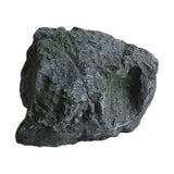 Maxbell Artificial Faux Landscape Rock Realistic Highly Simulation Garden Decoration dark gray 19x11x14cm