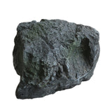 Maxbell Artificial Faux Landscape Rock Realistic Highly Simulation Garden Decoration dark gray 19x11x14cm