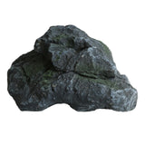Maxbell Artificial Faux Landscape Rock Realistic Highly Simulation Garden Decoration dark gray 28x17x13cm
