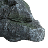 Maxbell Artificial Faux Landscape Rock Realistic Highly Simulation Garden Decoration dark gray 28x17x13cm