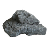 Maxbell Artificial Faux Landscape Rock Realistic Highly Simulation Garden Decoration gray 28x17x13cm