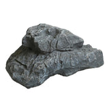 Maxbell Artificial Faux Landscape Rock Realistic Highly Simulation Garden Decoration gray 28x17x13cm