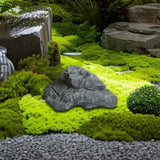 Maxbell Artificial Faux Landscape Rock Realistic Highly Simulation Garden Decoration gray 28x17x13cm