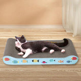 Maxbell Cat Scratcher Cardboard Grind Claws House Bed Scratching Pad Playing Resting S