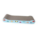 Maxbell Cat Scratcher Cardboard Grind Claws House Bed Scratching Pad Playing Resting S