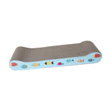 Maxbell Cat Scratcher Cardboard Grind Claws House Bed Scratching Pad Playing Resting S