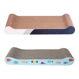 Maxbell Cat Scratcher Cardboard Grind Claws House Bed Scratching Pad Playing Resting S