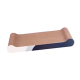 Maxbell Cat Scratcher Cardboard Grind Claws House Bed Scratching Pad Playing Resting L