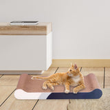 Maxbell Cat Scratcher Cardboard Grind Claws House Bed Scratching Pad Playing Resting L