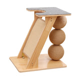 Maxbell Cat Scratcher Toy with Balls Pet Resting Biting Exercise Kitty Cat Furniture