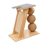 Maxbell Cat Scratcher Toy with Balls Pet Resting Biting Exercise Kitty Cat Furniture