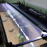Maxbell Fish Tank Lid Cover Protective Tear Resistant DIY Anti Jump 6mm Mesh Netting 50cmx40cm