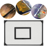 Maxbell Fish Tank Lid Cover Protective Tear Resistant DIY Anti Jump 6mm Mesh Netting 60cmx40cm