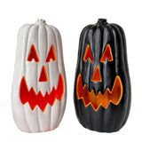 Maxbell Halloween Pumpkin Light Decoration Ornament for Bar Party Supplies Courtyard Black