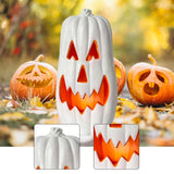 Maxbell Halloween Pumpkin Light Decoration Ornament for Bar Party Supplies Courtyard White