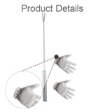 Maxbell Bird Cage Poop Remover Kit Multifunctional 9.2inch Long with Cleaning Gloves Straight Hook