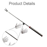 Maxbell Bird Cage Poop Remover Kit Multifunctional 9.2inch Long with Cleaning Gloves Bending Hook
