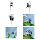 Maxbell Aquarium Filter USB Hanging Silent Efficient Compact Small Filtration System 5x6x9.5cm
