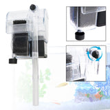Maxbell Aquarium Filter USB Hanging Silent Efficient Compact Small Filtration System 8x7.5x10cm
