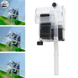 Maxbell Aquarium Filter USB Hanging Silent Efficient Compact Small Filtration System 8x7.5x10cm