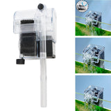 Maxbell Aquarium Filter USB Hanging Silent Efficient Compact Small Filtration System 8x7.5x10cm