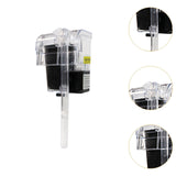 Maxbell Aquarium Filter USB Hanging Silent Efficient Compact Small Filtration System 8x6.5x10cm