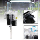 Maxbell Aquarium Filter USB Hanging Silent Efficient Compact Small Filtration System 8x6.5x10cm