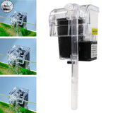 Maxbell Aquarium Filter USB Hanging Silent Efficient Compact Small Filtration System 8x6.5x10cm