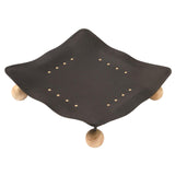 Maxbell Elevated Pet Bed Four Seasons Waterproof for Kitty Puppy Portable Cat Kennel 57.5x57.5x7.5cm