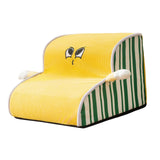 Maxbell Dog Stair with Removable Washable Cover Anti Slip Bottom Dog Climbing Ladder 2 Step