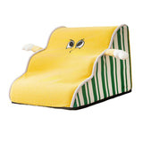 Maxbell Dog Stair with Removable Washable Cover Anti Slip Bottom Dog Climbing Ladder 3 Step S